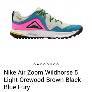Nike Air Zoom Wildhorse 5 Light Orewood Brown Black Blue Fury (Men’s)